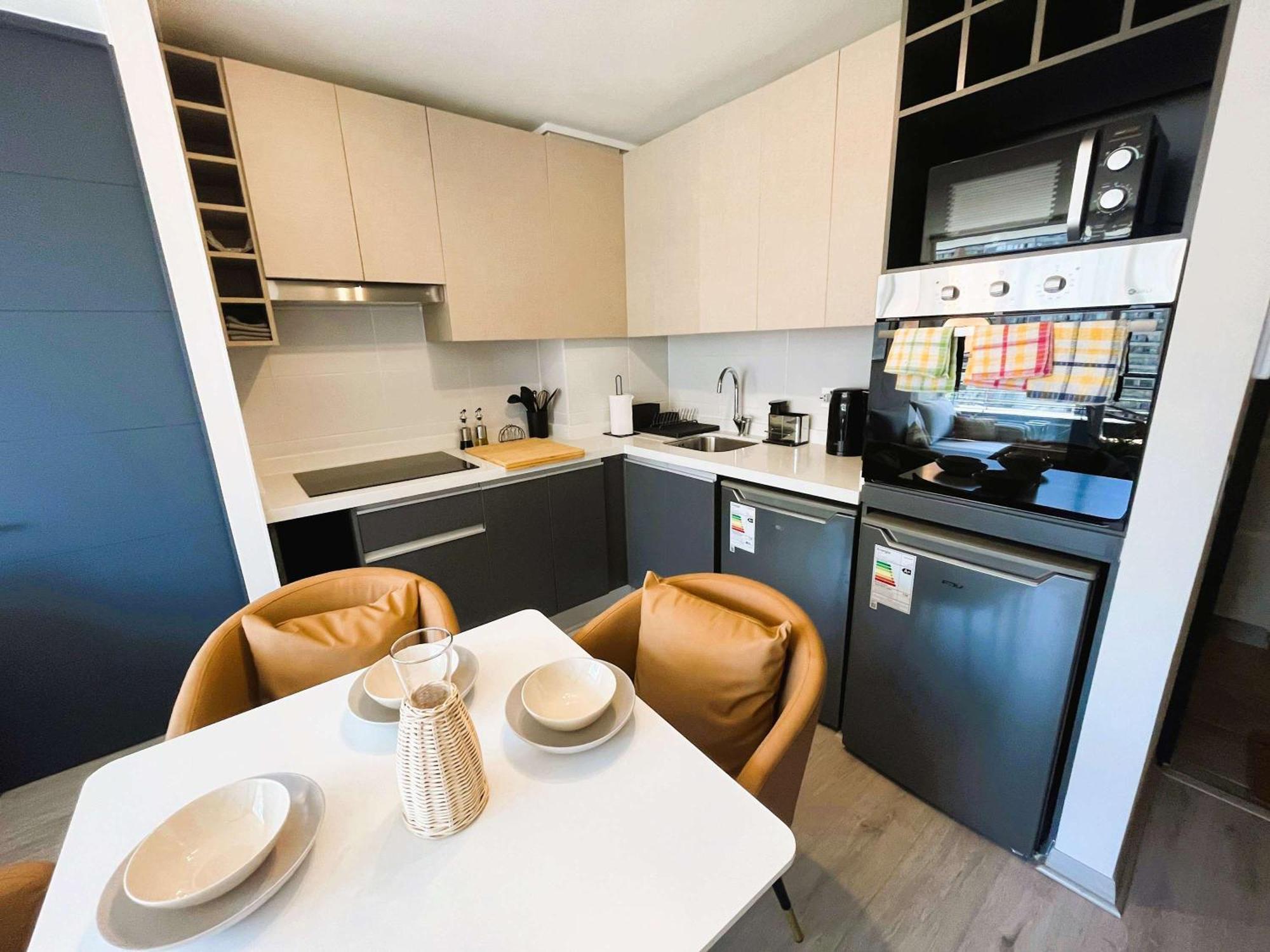 Hom I Depto Centrico 2d2b 3pax Apartamento Santiago